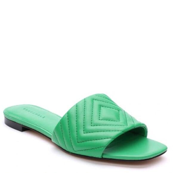Sanctuary Women's Culture Quilted Slide Sandal In Jelly Bean Size 10 - Picture 1 of 9